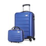 Zoozie Bags Juego de Maletas de 2 Piezas Azul